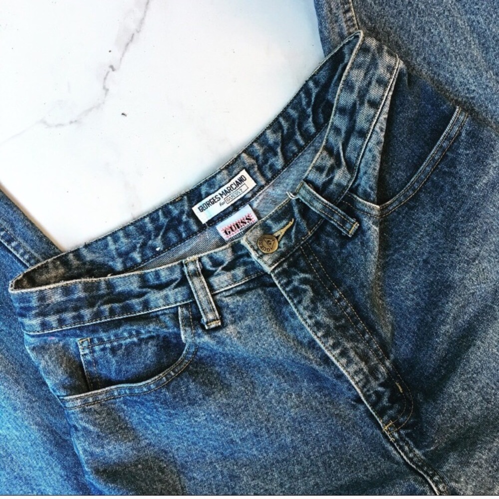 Vintage Guess Mom Jeans 100% Cotton